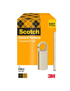 TORRE 8 RT NASTRO ADESIVO Scotch® 508 19MMX66M IN PPL 7100336194