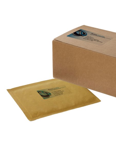 Poliestere adesivo J8560 trasparente 25fg A4 63,5x38,1mm (21et/fg) inkjet Avery J8560-25 AVERY ETICHETTE POLIESTERE COPY-LASE...