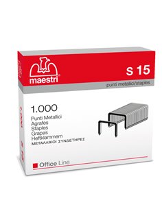 SCATOLA 1000 PUNTI S15 (23/15) IN ACCIAIO RO-MA 1005417