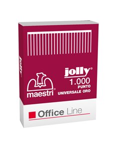 SCATOLA 1000 PUNTI JOLLY ORO 6/4 RO-MA 1001121 RO-MA PUNTI CUCITRICI