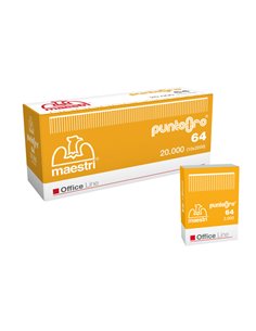 SCATOLA 2000 PUNTI ORO 6/4 RO-MA 1001101 RO-MA PUNTI CUCITRICI 2
