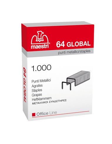 SCATOLA 1000 PUNTI 64 GLOBAL (6/4) RO-MA 1001310