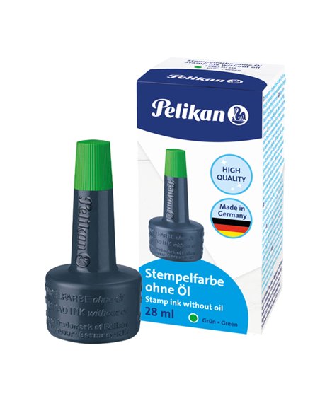 INCHIOSTRO VERDE 4K S/OLIO 28ML X CUSCINETTI PELIKAN 100436066 PELIKAN INCHIOSTRO PER TIMBRI-TAMPONI