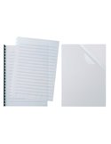 100 COPERTINE VIDEO A4 R15 140MIC TRASPARENTE CRISTALLO 521416