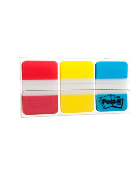 Dispenser 66 Post-it® INDEX STRONG 686-RYB 25X38MM COLORI CLASSICI 7000146810