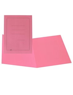 100 CARTELLINE SEMPLICI ROSA C/STAMPA 145GR CG0113MFSXXAK11