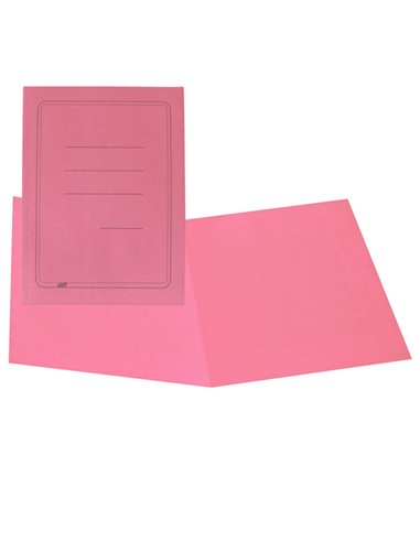 100 CARTELLINE SEMPLICI ROSA C/STAMPA 145GR CG0113MFSXXAK11