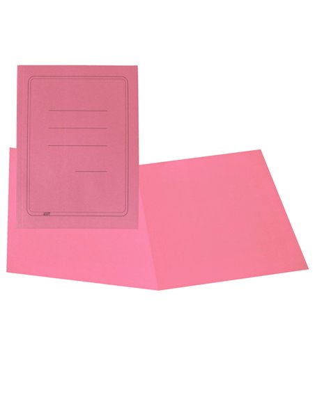 100 CARTELLINE SEMPLICI ROSA C/STAMPA 145GR CG0113MFSXXAK11