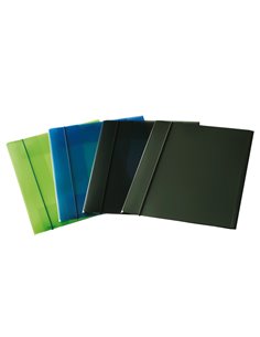 CARTELLINA CON ELASTICO EKO U110 TRASPARENTE FUME' LEONARDI U110-TGF