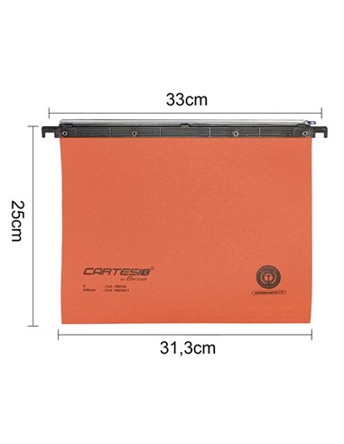 CARTELLA SOSPESA CASSETTO 33/U-3 CARTESIO BERTESI (LENTICOLARE LUNGO) 100/330 3-B2