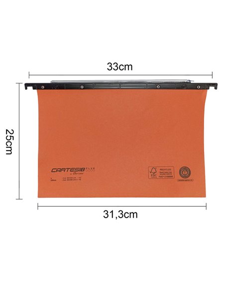 CARTELLA SOSPESA CASSETTO 33/U-3 CARTESIO PLUS BERTESI 300/330 LINK 3-A2