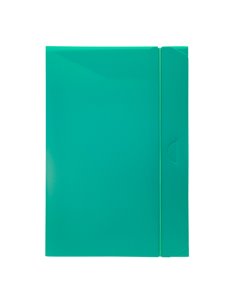 CARTELLINA PROGETTO 3 U140 VERDE C/ELASTICO 24X35 DORSO 3 U140-VE FELLOWES CARTELLINE IN PLASTICA CON ELASTICO 2