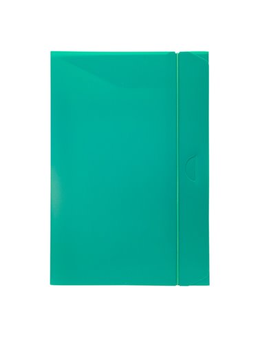 CARTELLINA PROGETTO 3 U140 VERDE C/ELASTICO 24X35 DORSO 3 U140-VE FELLOWES CARTELLINE IN PLASTICA CON ELASTICO