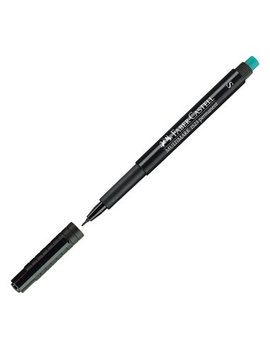 BUSTA 4 COLORI PENNARELLO MULTIMARK 0,4mm SUPERFINE FABER-CASTELL 152304