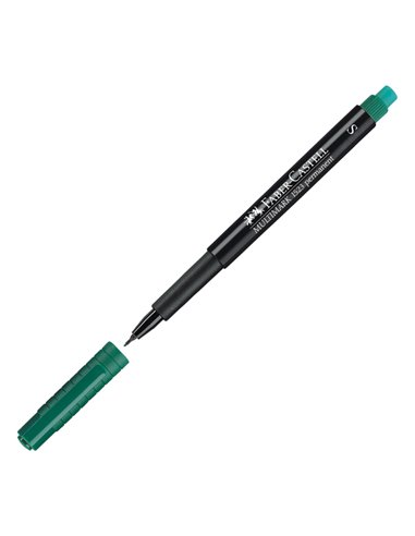 BUSTA 4 COLORI PENNARELLO MULTIMARK 0,4mm SUPERFINE FABER-CASTELL 152304