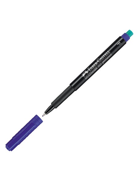 PENNARELLO MULTIMARK BLU 0,6 FINE FABER-CASTELL 151351 FABER-CASTELL PERMANENTI