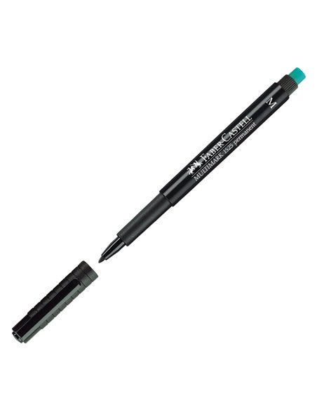 PENNARELLO MULTIMARK NERO 1,0 MEDIO FABER-CASTELL 152599 FABER-CASTELL PERMANENTI