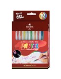ASTUCCIO 10 ROLLER KOH-I-GEL COLORI PASTEL NAGP10P
