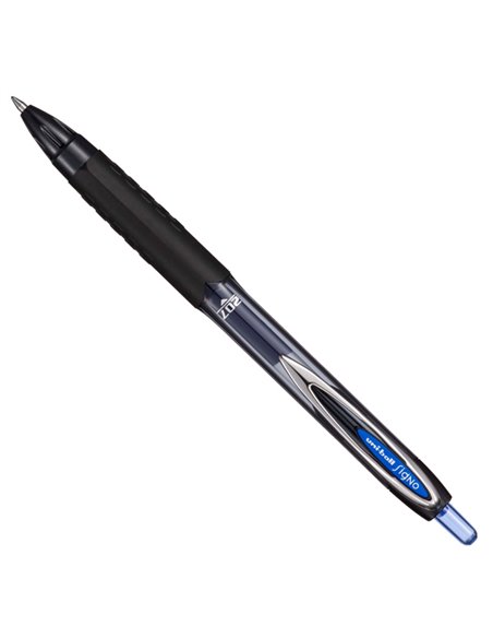 Roller a scatto UNI-BALL SIGNO 207 0,7mm blu UNI MITSUBISHI M UM207E B UNI MITSUBISHI A SCATTO