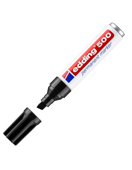 MARCATORE EDDING 500 NERO P.SCALPELLO E-500 001 EDDING PERMANENTI