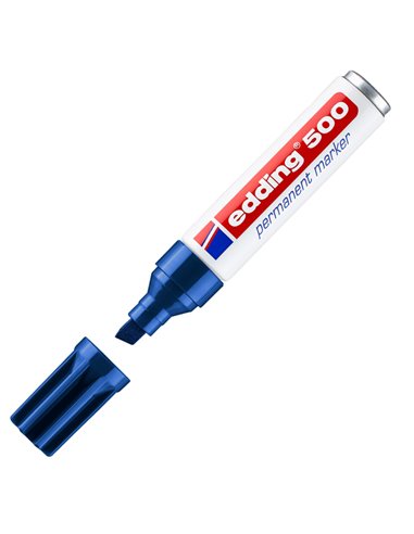 MARCATORE EDDING 500 BLU P.SCALPELLO E-500 003