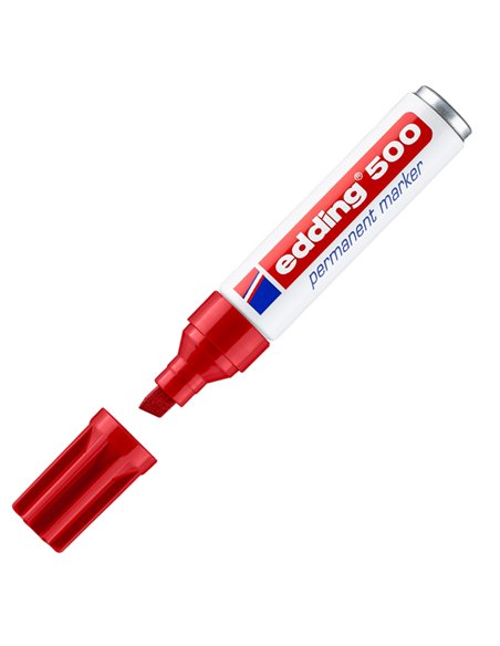 MARCATORE EDDING 500 ROSSO P.SCALPELLO E-500 002 EDDING PERMANENTI