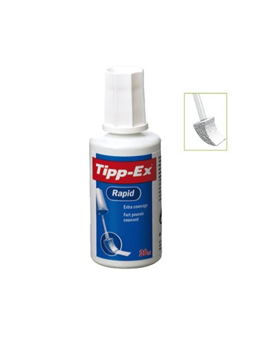 Box 10 correttore liquido Rapid 20ml Tipp-Ex 8859935 TIPP-EX CORRETTORI LIQUIDI