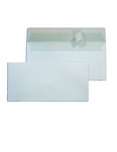 500 BUSTE BIANCHE 110X230MM 90GR S/FINESTRA C/STRIP BLASETTI 048 BLASETTI BUSTE COMMERCIALI