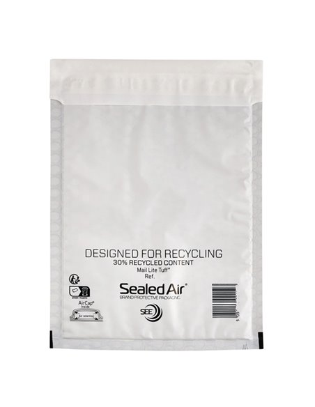 10 Buste imbottite MAIL LITE® TUFF D 180X260mm cushioned SEALED AIR® 101205314 SEALED AIR BUSTE IMBOTTITE