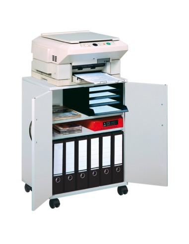MOBILETTO MULTIFUNZIONE 74/53 CON ANTE GRIGIO 3115-10 DURABLE CARRELLI MULTIFUNZIONE E STAZIONI DI LAVORO