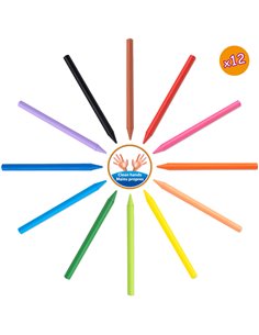ASTUCCIO 12 PASTELLI KIDS PLASTIDECOR BIC 9457645 2