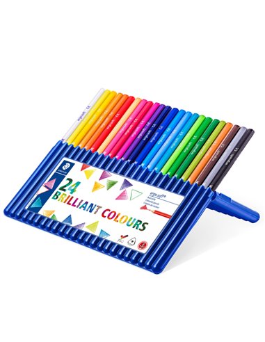 ASTUCCIO 24 MATITE COLORATE ERGO SOFT STAEDTLER 157SB24 STAEDTLER PASTELLI COLORATI