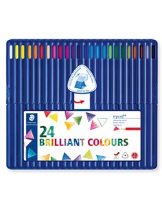 ASTUCCIO 24 MATITE COLORATE ERGO SOFT STAEDTLER 157SB24 STAEDTLER PASTELLI COLORATI 2