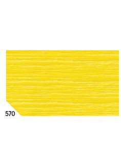 10RT CARTA CRESPA GIALLO 570 (50X250CM) 48gr/m² Rex Sadoch KR363-570 REX SADOCH CARTA CRESPA-VELINA