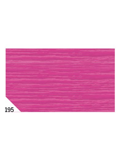 10RT CARTA CRESPA FUCSIA 195 (50X250CM) 48gr/m² Rex Sadoch KR363-195 REX SADOCH CARTA CRESPA-VELINA