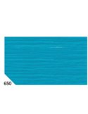 10RT CARTA CRESPA TURCHESE 650 (50X250CM) 48gr/m² Rex Sadoch KR363-650
