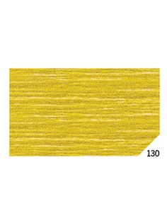 10RT CARTA CRESPA ORO METAL 130 (50X150CM) Rex Sadoch KM3X4-130