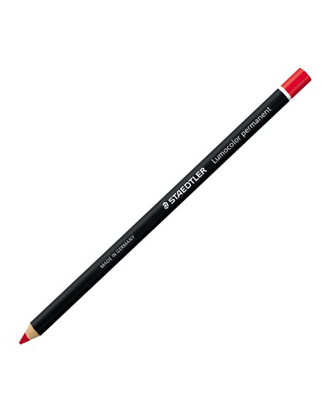 MATITA LUMOCOLOR® PERMANENTE GLASOCHROM ROSSO STAEDTLER 108 20-2 STAEDTLER MATITE USI PARTICOLARI