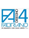 ALBUM FABRIANO4 (24X33CM) 220GR 20FG LISCIO SQUADRATO 05201597