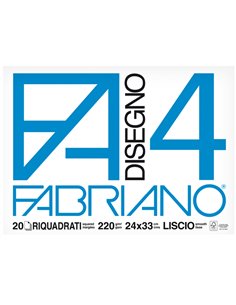 ALBUM FABRIANO4 (24X33CM) 220GR 20FG LISCIO SQUADRATO 05201597