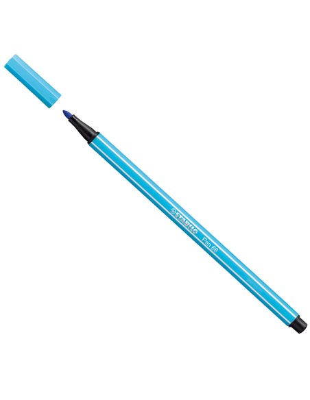 PENNARELLO STABILO PEN 68/57 AZZURRO 68/57 STABILO PUNTA FELTRO