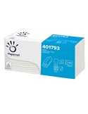 Pacco 143 asciugamani piegati a Z goffrato onda+ Ecolabel Papernet 401793