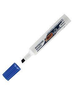 Pennarello VELLEDA 1791 punta scalpello whiteboard blu BIC® 9431941 BIC PER LAVAGNE CANCELLABILI