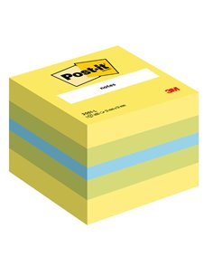 BLOCCO MINICUBO 400foglietti Post-it® 51x51mm 2051-L LIMONE NEON 7100172394