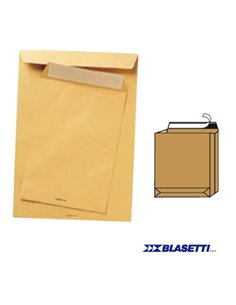250 BUSTE A SACCO AVANA 250X353X40MM SOFFIETTI+FQ C/STRIP MONODEX 935 BLASETTI BUSTE A SACCO CON SOFFIETTO