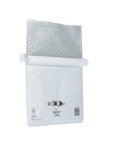 10 Buste imbottite BIANCHE D 18X26cm UTILE MAIL LITE® SEALED AIR® 100405566