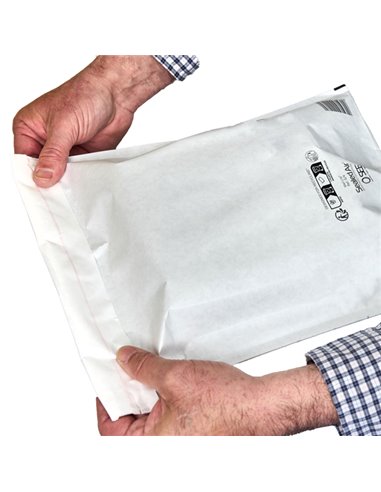 10 Buste imbottite BIANCHE J 30X44cm UTILE MAIL LITE® SEALED AIR® 100405570 SEALED AIR BUSTE IMBOTTITE