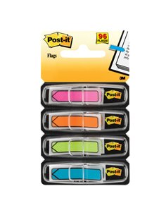 MINISET FRECCE 96 SEGNAPAGINA Post-it® INDEX 684-ARR4 IN 4 COLORI VIVACI 7000144925