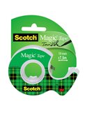 Nastro adesivo Scotch® Magic™ 810 19mmx7,5mt con chiocciola 7100086322