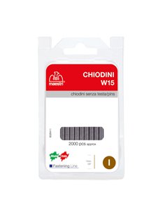 CHIODINI S/TESTA W15 IN BLISTER DA 2000 C. RO-MA 1130820 2